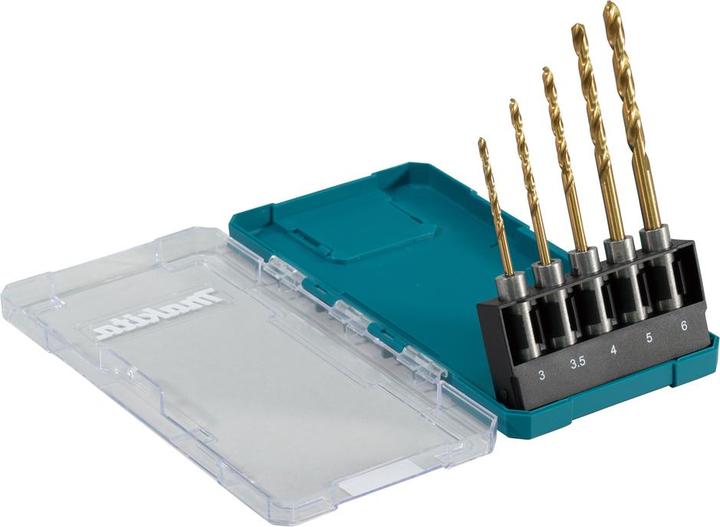 Actual product image Makita Metal drill bit set (3,0, 5,0, 6.00 mm, 4,0, 3,5)