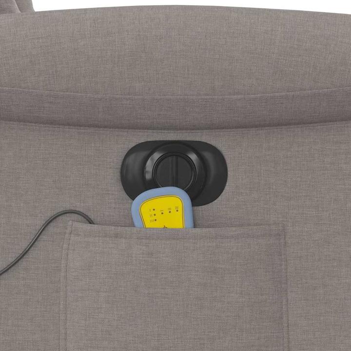Produktbild VidaXL Massagesessel Elektrisch Taupe Stoff