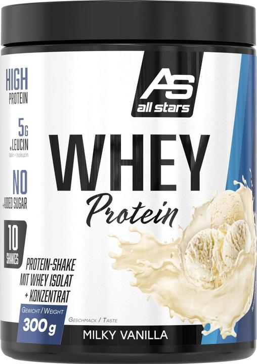 Produktbild All Stars 100% Whey Protein (Vanille, 1 Stk., 300 g)