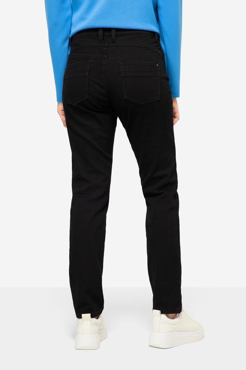 Produktbild Laurasøn Winter-Jeans, Straight Fit, 5-Pocket, mit recyceltem Polyester (44)