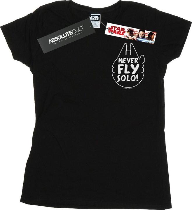Produktbild Star Wars Never Fly Solo TShirt (S)