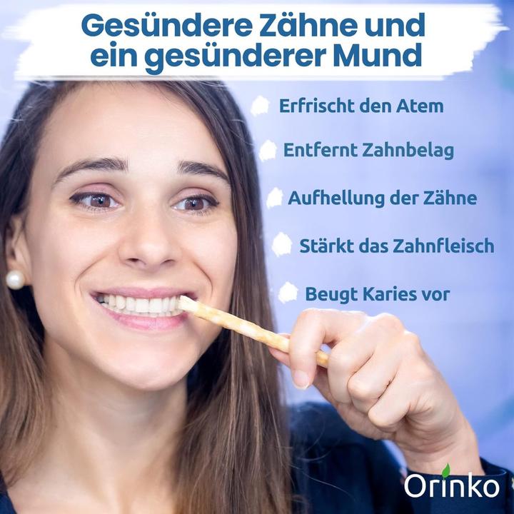 Actual product image Orinko Natural Miswak toothbrush (6 x)