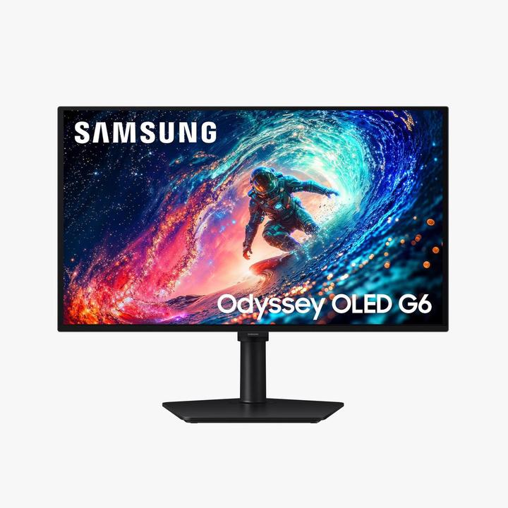 Actual product image Samsung Odyssey OLED G6 – G61SH (2560 x 1440 pixels, 27")