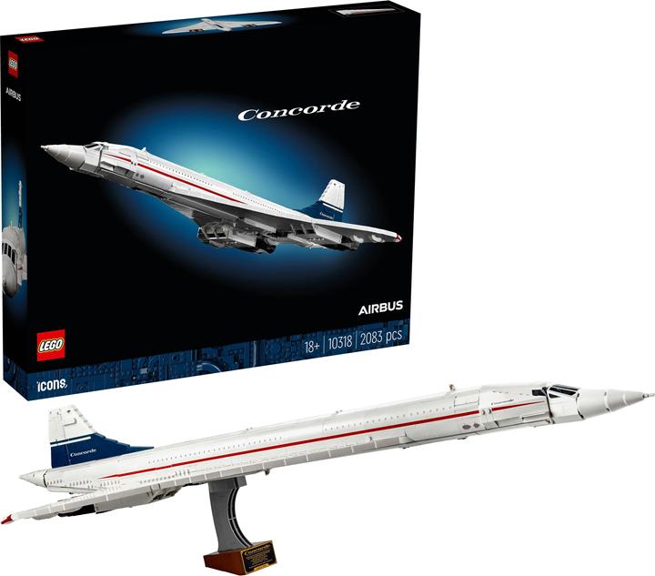 Produktbild LEGO Concorde (10318, LEGO Icons, LEGO Seltene Sets)