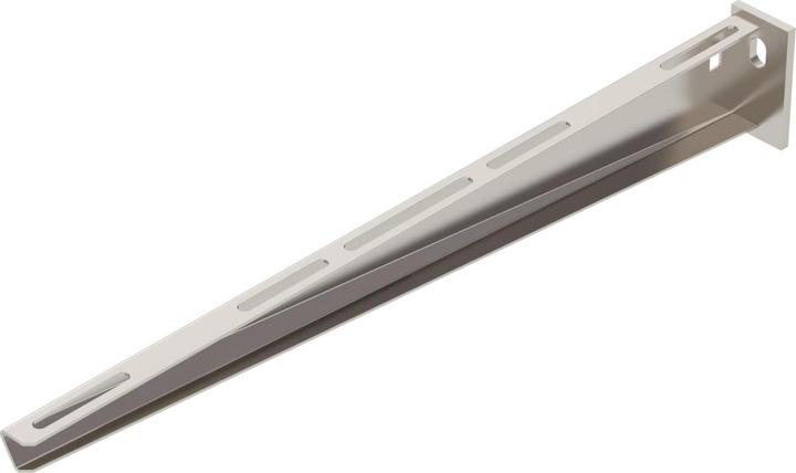 Produktbild OBO Bettermann OBO AW 15 51 A2 Wand/Stielausleger 510mm V2A m.Kopfplatte (Kabel)