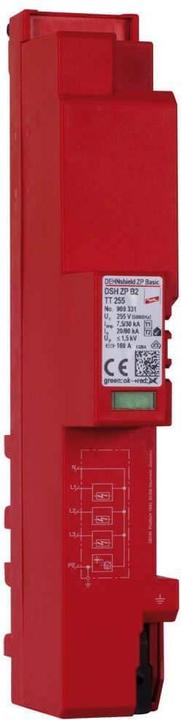 Produktbild Dehn DSH ZP B2 TT 255 Kombi-Ableiter Typ1+2 DEHNshield ZP 909331