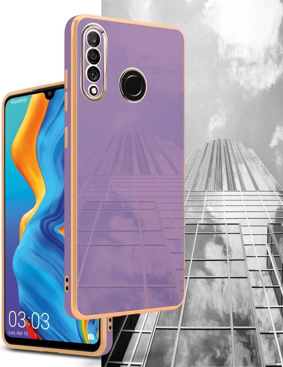 Image du produit Cadorabo Housse pour Huawei P30 LITE en TPU avec protection pour appareil photo LM130 Style (Huawei P30 Lite)