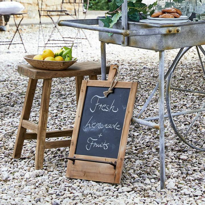Actual product image Loberon Memoboard Estadillas brown/black (35 x 7 x 58 cm)
