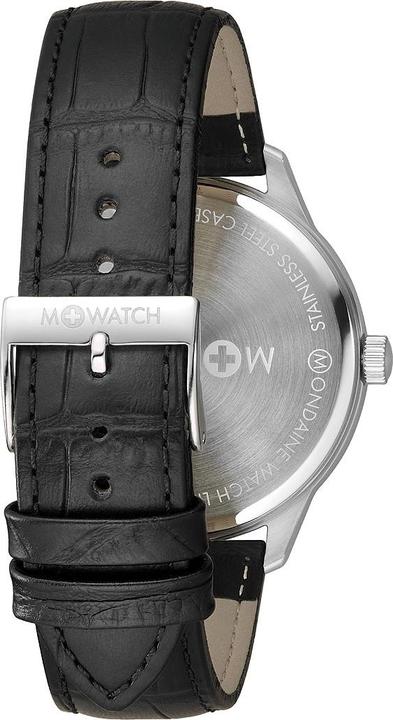 Actual product image M Watch Mondaine Black & White (Analogue wristwatch, 42 mm)