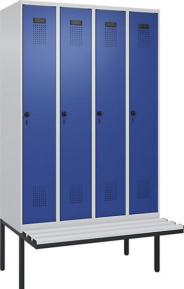 Actual product image kaiserkraft Evolo PLUS bench locker (120 cm, 212 cm)