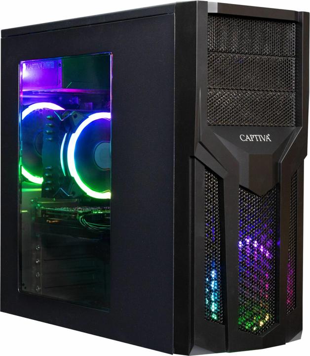 Immagine prodotto Captiva Gioco avanzato R65-534 Ryzen 7 RTX 3060 (1000 GB, 16 GB, AMD Ryzen 7 5700G, GeForce RTX 3060)