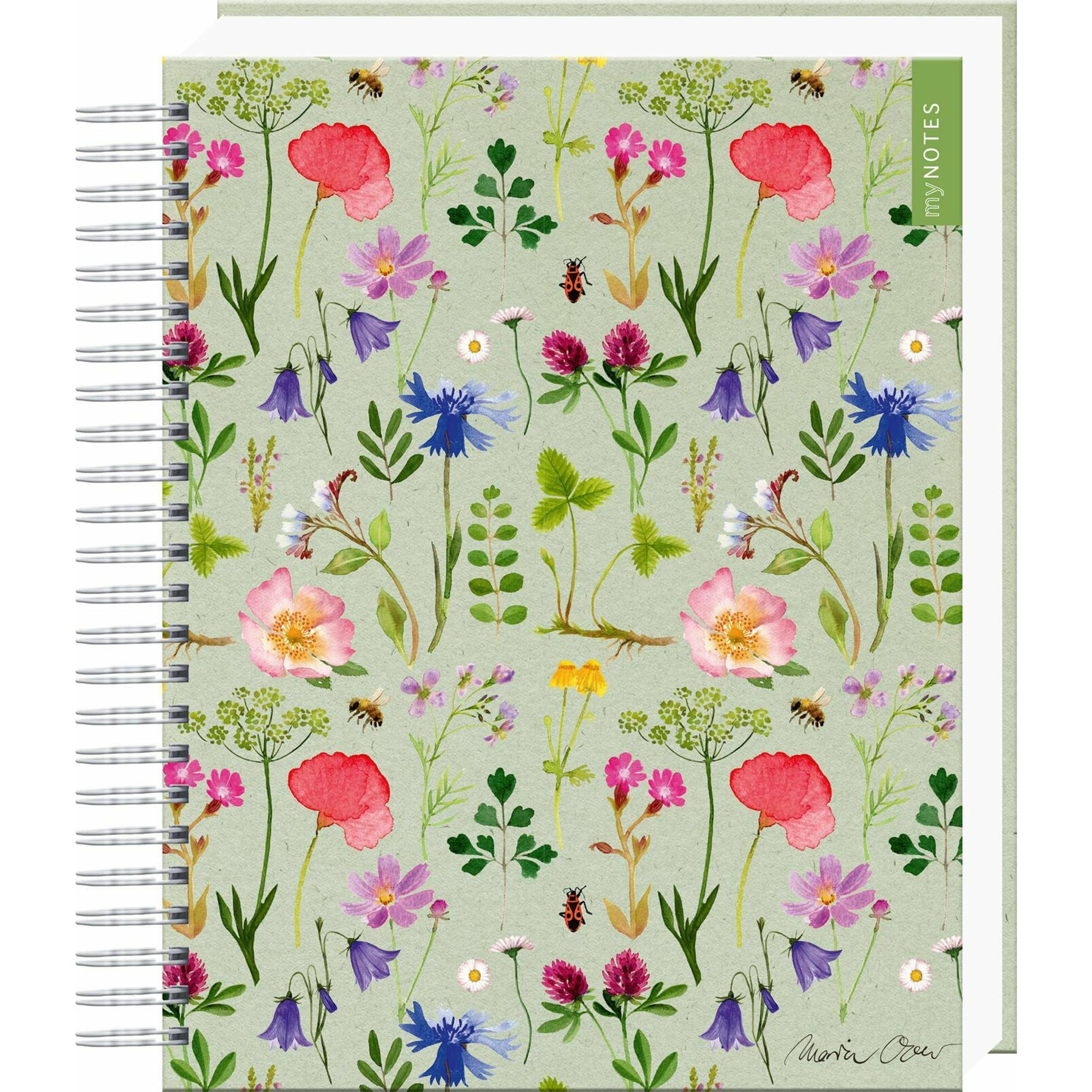 Ars Edition, Heft + Block, Ringbuch Naturschätze (A5, Kariert, Harter Einband)