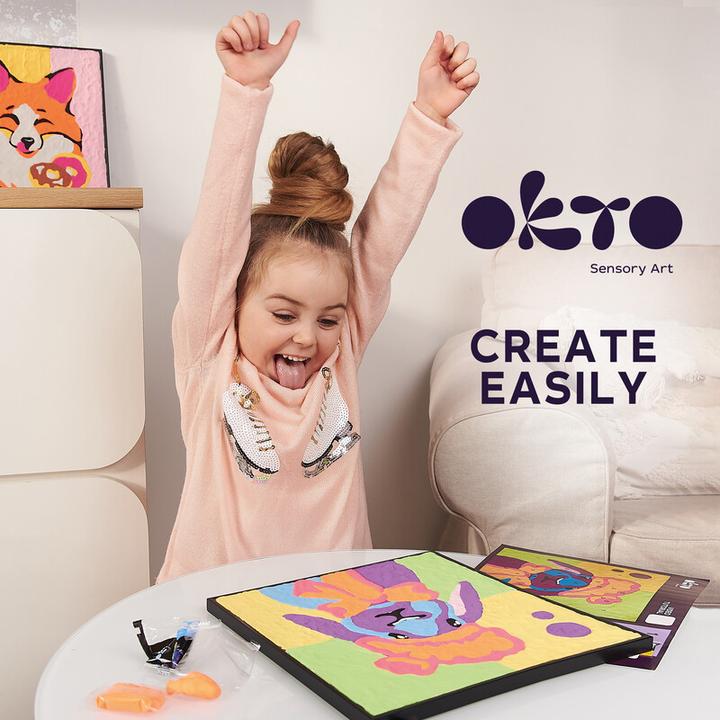 Actual product image Okto 3D picture set rabbit 6754