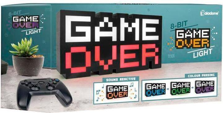 Actual product image Paladone Products 8-BIT Lamp Game Over