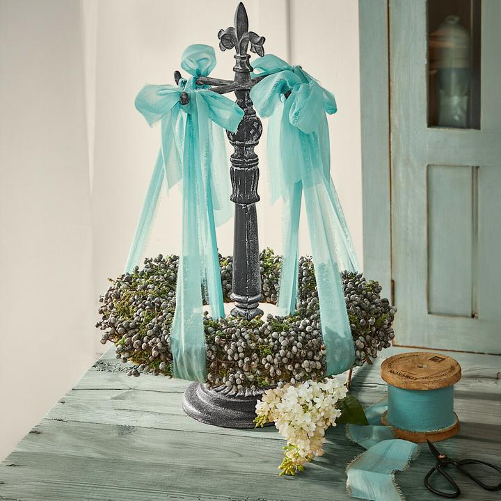 Image du produit Loberon Couronne Elly bleu/vert