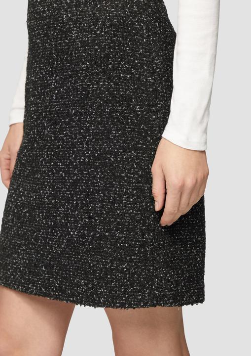 Produktbild S.Oliver Rock Kurzer Bouclé-Rock mit verdecktem Reissverschluss (38)