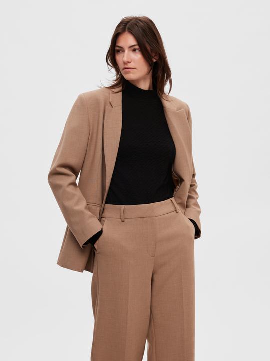 Produktbild Selected Strukturierter Rollkragenpullover (S)