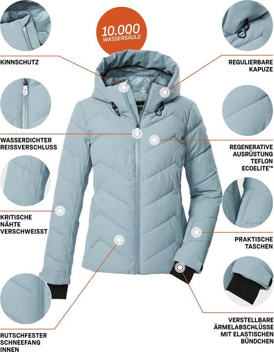 Actual product image Killtec Ksw 31 Wmn Ski Qltd Jckt (46)