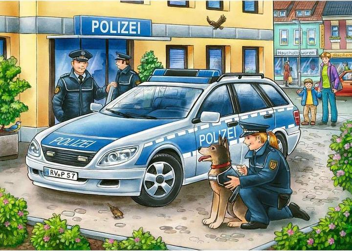 Image du produit Ravensburger Police et pompiers (12 pièces)