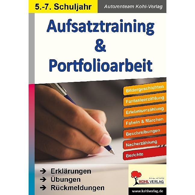 Aufsatztraining & Portfolioarbeit, Schulbücher von Gabriela Rosenwald