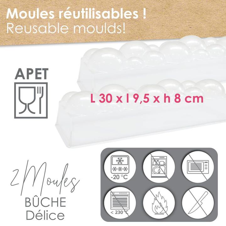 Produktbild ScrapCooking 2er Set Bûche Délice