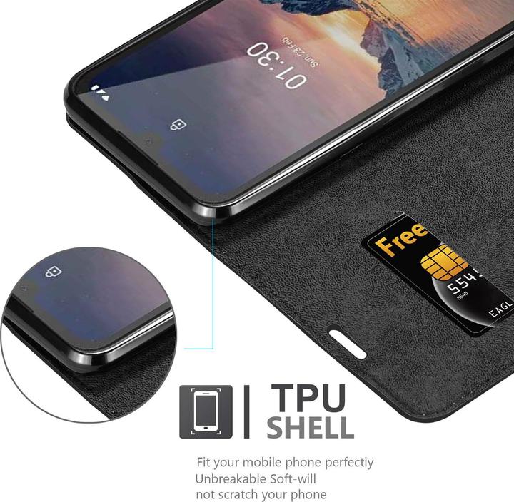 Produktbild Cadorabo Book Invisible Magnet Cover (Nokia 1.3)