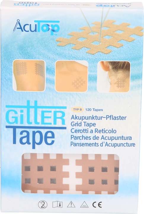 Produktbild Römer Pharma Gitter Tape Acutop 3x4cm, 20X6 St PFL (0.04 m)