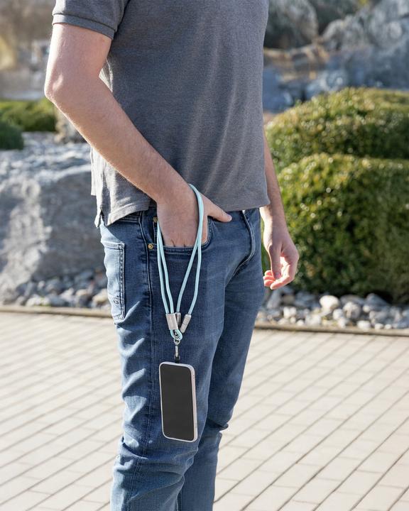 Actual product image Ansmann Lanyard Kabel USB Typ-C zu USB Typ-C 120cm / blau (1.20 m, 60 W)