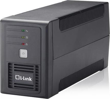 L-Link LL-5707 Unterbrechungsfreie Stromversorgung (USV) Line-Interaktiv 0,7 kVA 360 W 2 AC-Ausgänge (360 W, Line-Interaktiv USV)