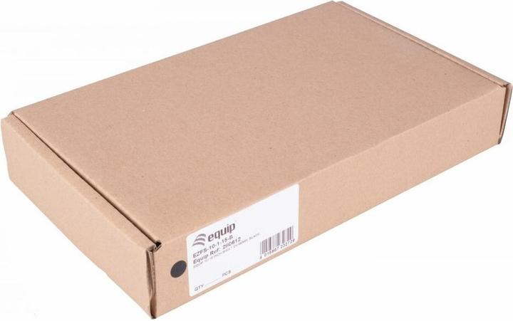 Actual product image equip Fixed shelf for server enclosures, 1U black