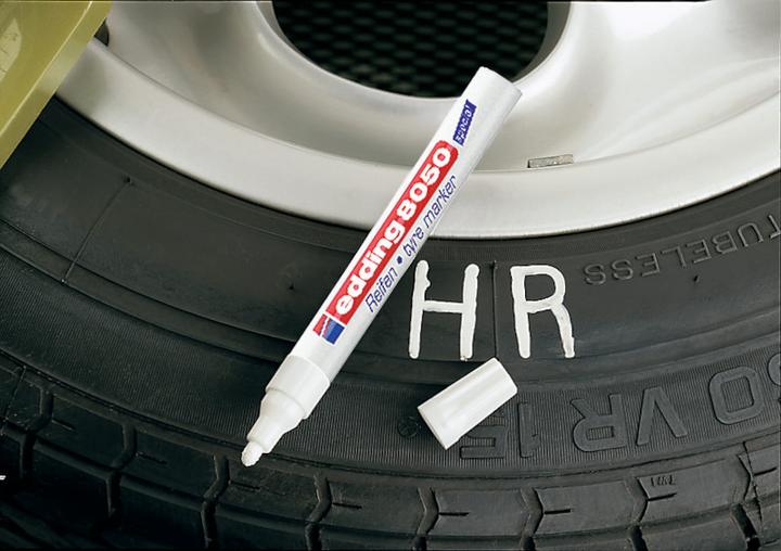 Produktbild Edding Reifenmarker (Weiss, 4 mm, 1 x)