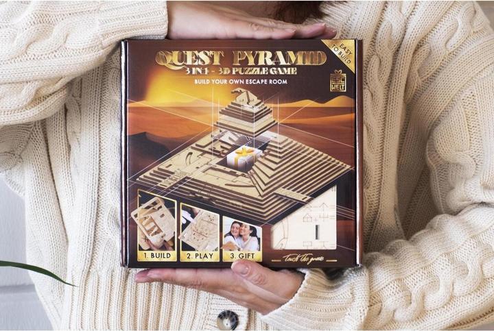Produktbild Escape Welt Quest Pyramide - Rätselbox Bausatz (Deutsch)