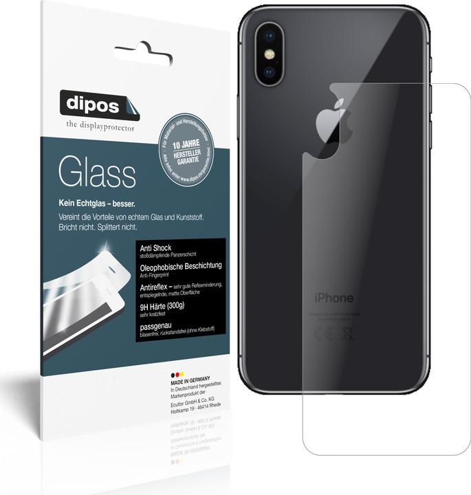 Dipos Pellicola Protettiva Anti-Shock (1 Pezzo/i, Apple iPhone XS)
