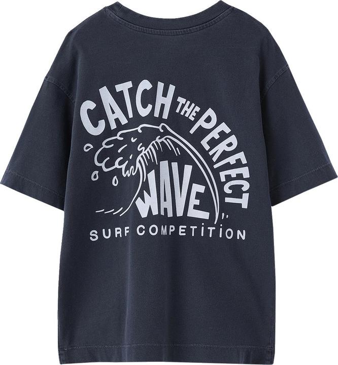 Immagine prodotto Jonen Jungen Oversized-Shirt mit Prints und Recycling-Baumwolle (140)