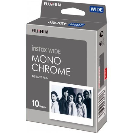 Actual product image Fujifilm Instax Wide 10 sheets Monochrome (Instax Wide 300)