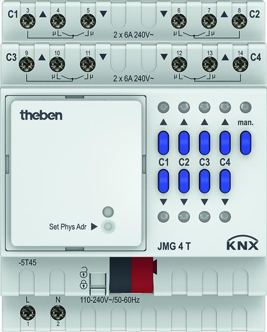 Produktbild Theben Jmg 4 T Knx (Rolladenaktor)