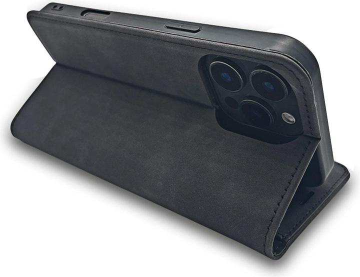 Produktbild OEM Smart Suede case for Samsung Galaxy A06 5G black