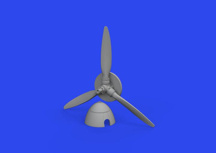 Produktbild Eduard Bf 109F propeller late PRINT 1/72