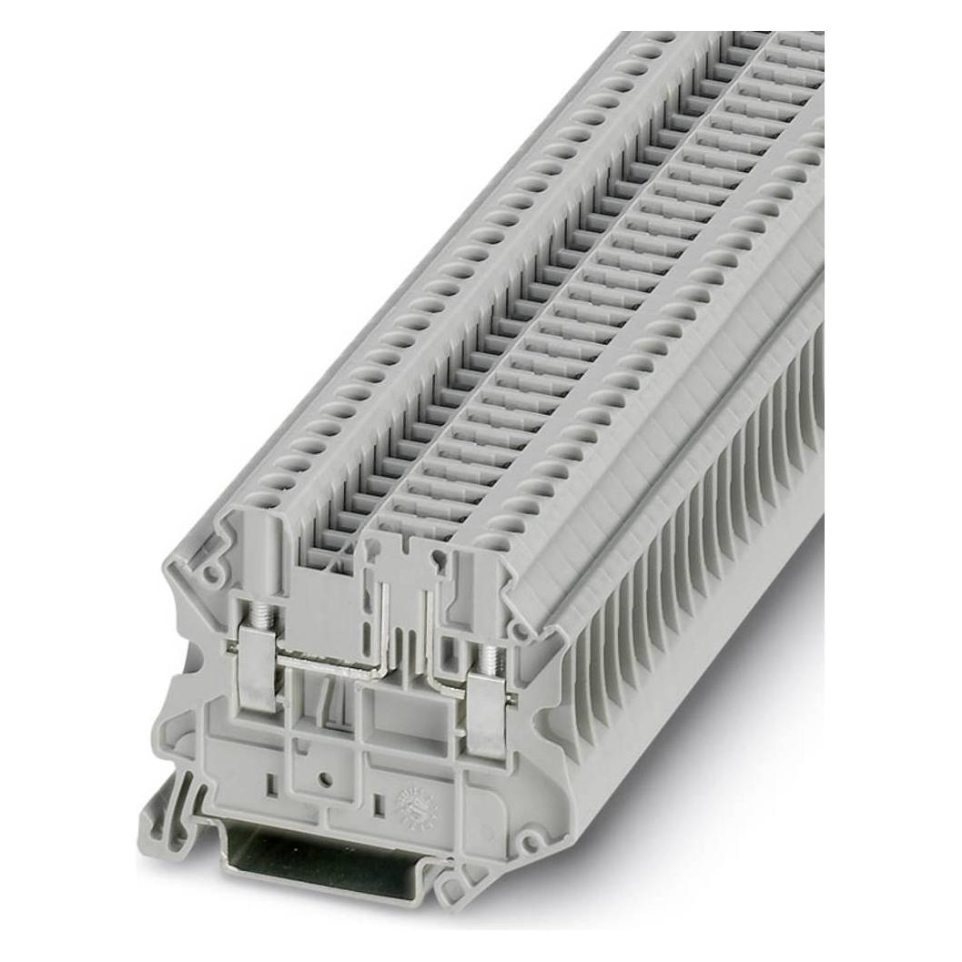 Phoenix Contact Universele terminal UT 2,5-TG-P/P Grijs 50 stuks., Kabels + Stekkers, Grijs