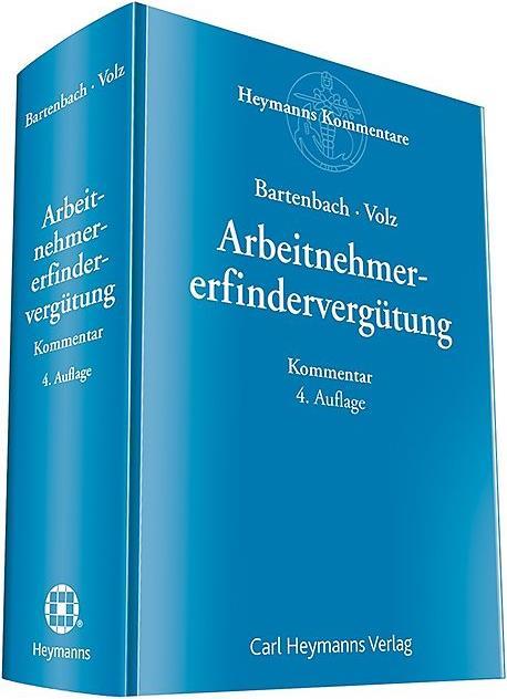 Produktbild Heymanns Arbeitnehmererfindervergütung (Deutsch, Franz-Eugen Volz, Kurt Bartenbach, 2016)