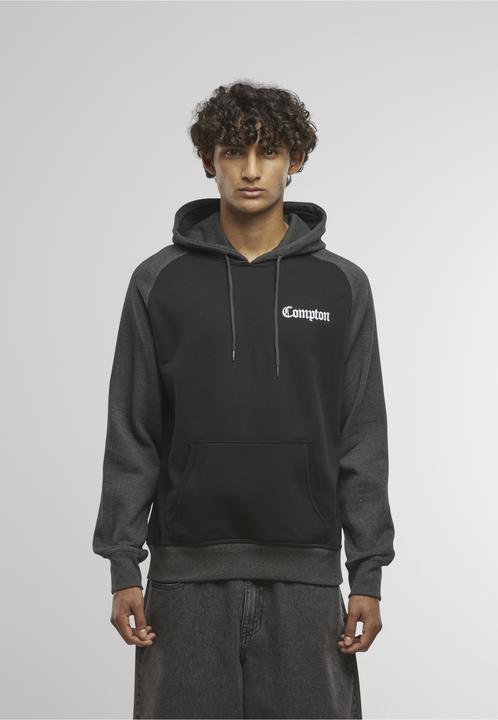 Produktbild Mister Tee MisterTee Compton Wording EMB Raglan Hoody - 201425 (S)