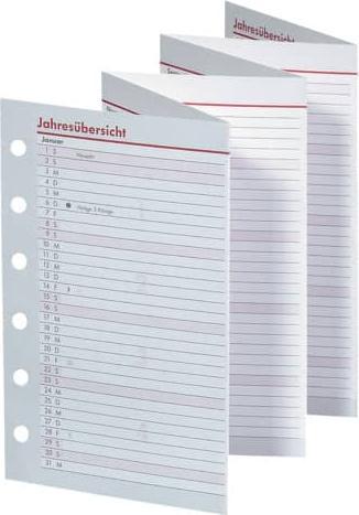 Produktbild BSB-Obpacher Faltkalender A6 Jahresübersicht (A6)