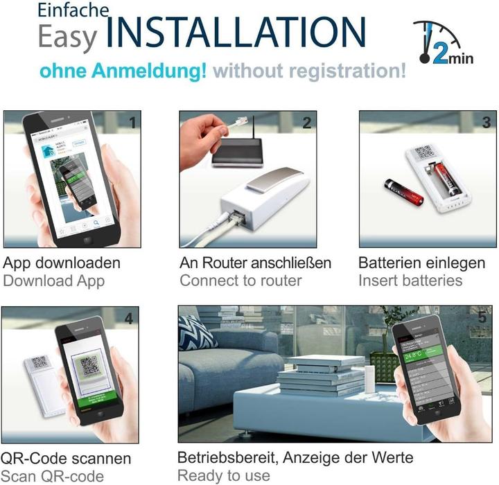 Produktbild Technoline Türkontakt 1er Set
