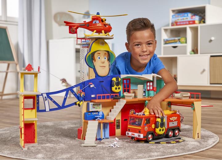 Produktbild Simba Feuerwehrmann Sam Mega-Feuerwehrstation