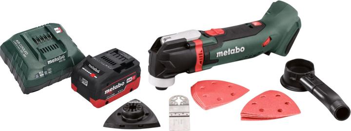 Actual product image Metabo MT 18 LTX Akku Multitool 18 V OIS / Starlock + 1x LiHD Akku 5,5 Ah + Ladegerät (Multifunctional tool)