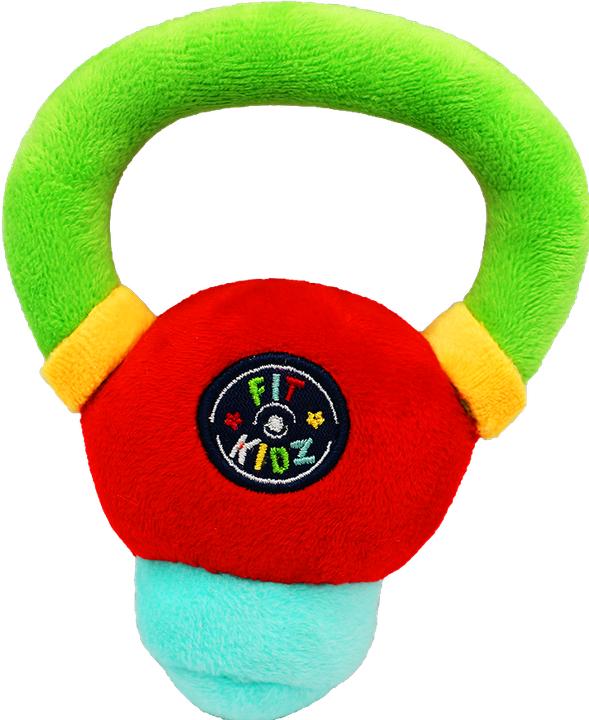 Actual product image Fitkidz Foam kettlebell