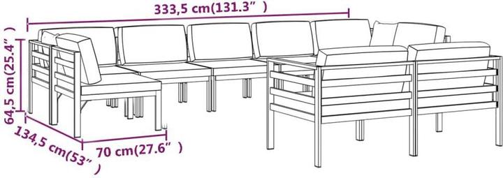 Produktbild vidaXL Eliseo