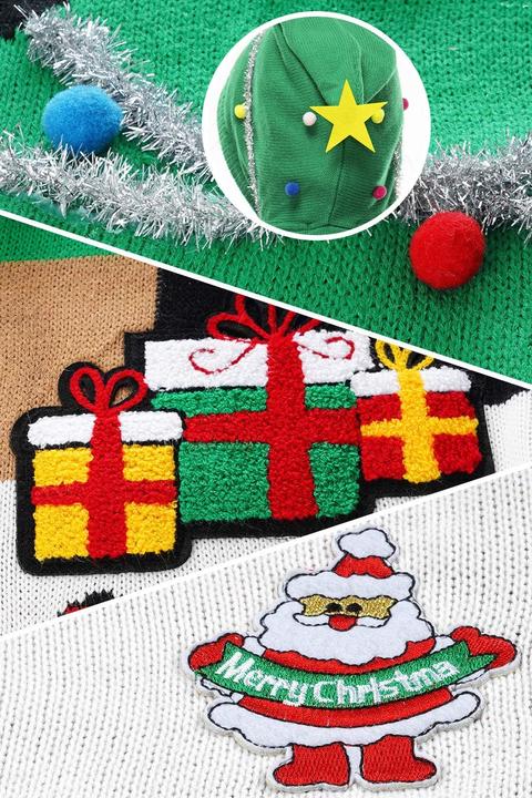 Produktbild U look ugly today Hässlicher Weihnachtspullover (L)