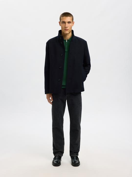 Produktbild Selected 100% Baumwoll Langarm-Poloshirt (S)