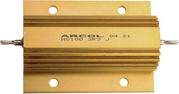 Actual product image Arcol HS100 wirewound resistor,100R 100W